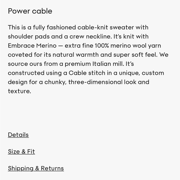 Aritzia Seek Sweater 100% Merino Wool - Picture 10 of 11